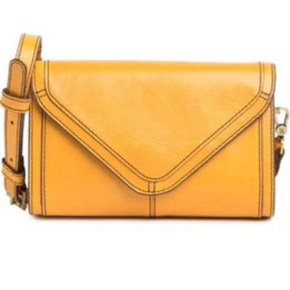 BNWT HOBO Convertible Crossbody/Belt Leather in Mustard! Retails $218 - Picture 2 of 7